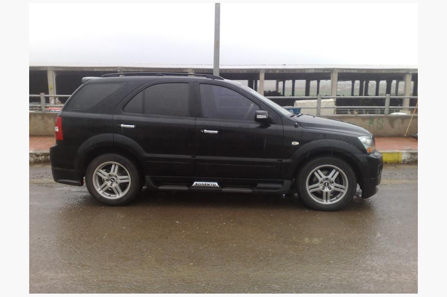 Kia Sorento I BL 2002-2009 Side Steps Meliset (2 pcs, primed for painting) Image