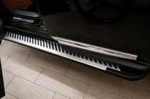 Nissan Pathfinder R52 2012-2021 Side Steps Line (2 pcs, Aluminum) photo 1
