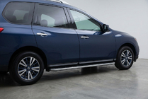 Nissan Pathfinder R52 2012-2021 Side Steps Tayga Grey (2 pcs, Aluminum) photo 1