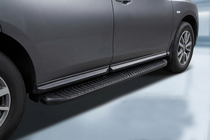 Nissan Pathfinder R52 2012-2021 Side Steps Tayga Black (2 pcs, Aluminum) photo 1