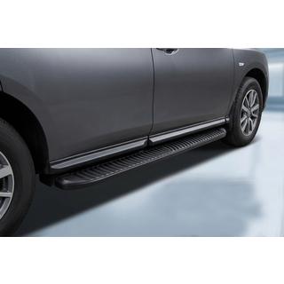 Side Steps Tayga Black (2 pcs, Aluminum) Nissan Pathfinder R52 2012-2021 photo 1