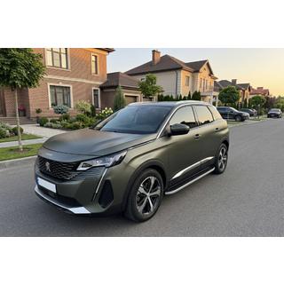Side Steps Tayga Grey (2 pcs, Aluminum) Peugeot 3008 2016-2023 photo 1