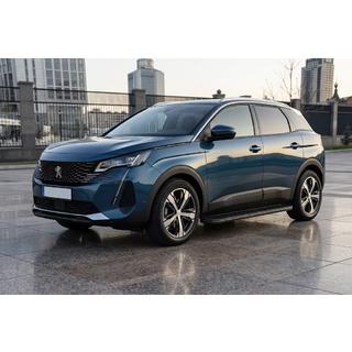 Side Steps Tayga Black (2 pcs, Aluminum) Peugeot 3008 2016-2023 photo 1
