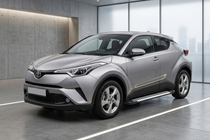 Toyota C-HR 2016-2023 Side Steps Line (2 pcs, Aluminum) photo 1