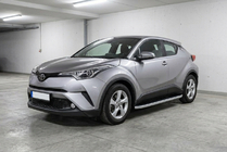 Toyota C-HR 2016-2023 Side Steps Tayga Grey (2 pcs, aluminum) photo 1
