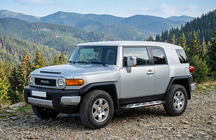 Toyota FJ Cruiser 2006-2022 Side Steps Sunrise (2 pcs, aluminum) photo 1