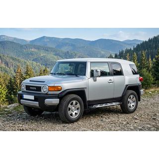 Side Steps Sunrise (2 pcs, aluminum) Toyota FJ Cruiser 2006-2022 photo 1