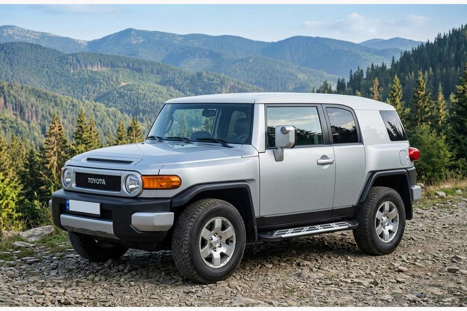 Toyota FJ Cruiser 2006-2022 Side Steps Sunrise (2 pcs, aluminum) Image