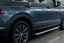 Volkswagen Tiguan 2016-2023 Side Steps Fullmond (2 pcs, Aluminum) photo 1