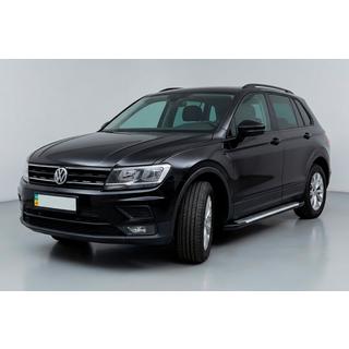 Side Steps Line (2 pcs, Aluminum) Volkswagen Tiguan 2016-2023 photo 1