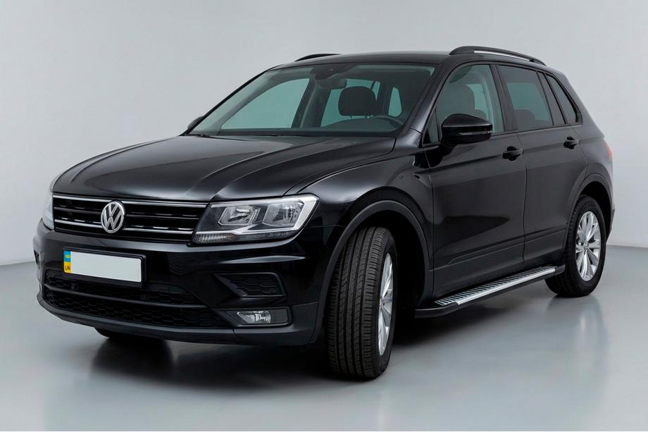 Volkswagen Tiguan 2016-2023 Side Steps Line (2 pcs, Aluminum) Photo 1