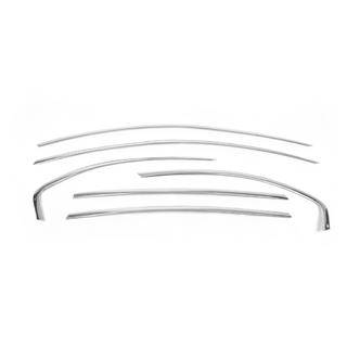 Upper window trim stainless steel (6 pcs) Chevrolet Captiva 2006-2019 photo 2