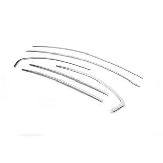 Upper window trim stainless steel (6 pcs) Chevrolet Captiva 2006-2019 photo 3