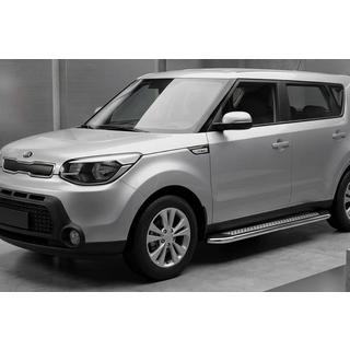 Side Steps Maydos V2 (2 pcs, Aluminum & Stainless Steel) Kia Soul II 2013-2018 photo 1