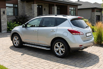 Nissan Murano 2008-2014 Side Steps Maydos V2 (2 pcs, Aluminum & Stainless Steel) photo 1