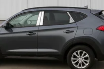 Hyundai Tucson TL 2016-2021 Stainless Steel Pillar Covers photo 1