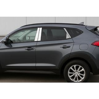 Stainless Steel Pillar Covers Hyundai Tucson TL 2016-2021 photo 1