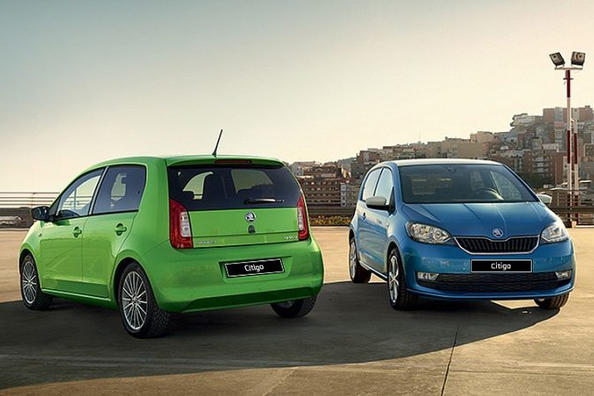 Overview of the compact hatchback Skoda Citigo