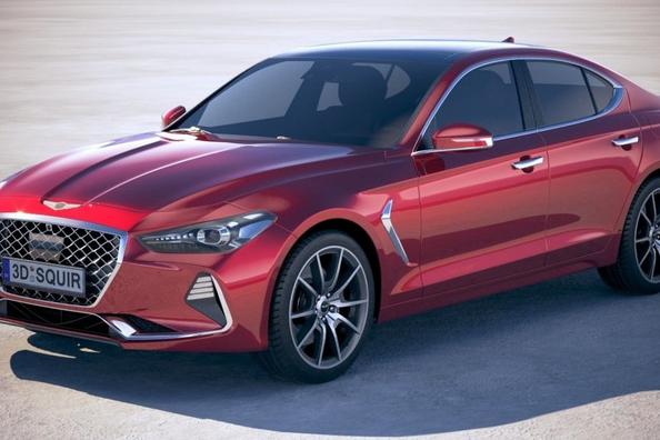 Overview of luxury sedan Genesis G70