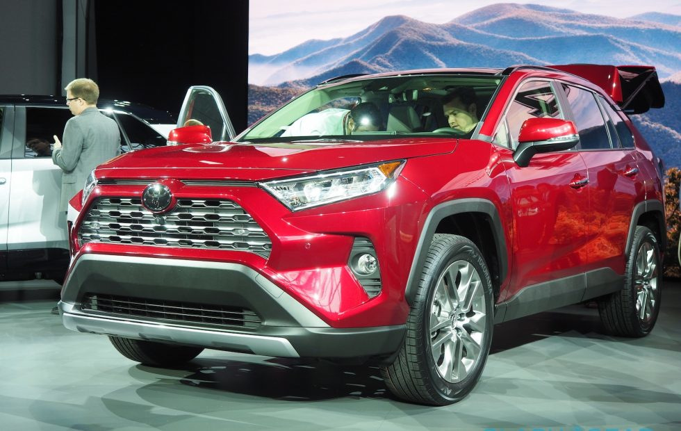 Toyota RAV4 crossover of 2019 model year