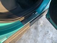 Toyota C-HR 2016-2023 Door Sill Covers Nataniko (4 pcs, Stainless Steel) Premium - 3M Tape, 0.8 mm photo 5