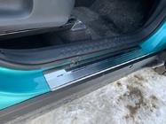 Toyota C-HR 2016-2023 Door Sill Covers Nataniko (4 pcs, Stainless Steel) Premium - 3M Tape, 0.8 mm photo 3