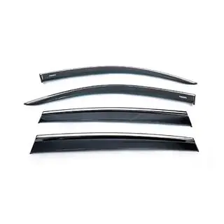 Window Deflectors with Chrome Trim (4 pcs, Niken)