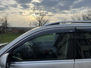 Volkswagen Tiguan 2007-2016 Window Deflectors with Chrome Trim (4 pcs, Niken) photo 5