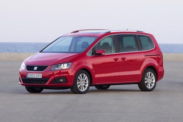 Overview of the minivan Seat Alhambra