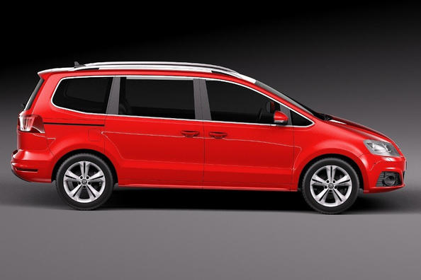 Overview of the minivan Seat Alhambra Photo 3