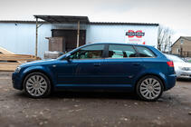 Audi A3 2003-2012 Lower Window Trim Stainless Steel photo 2
