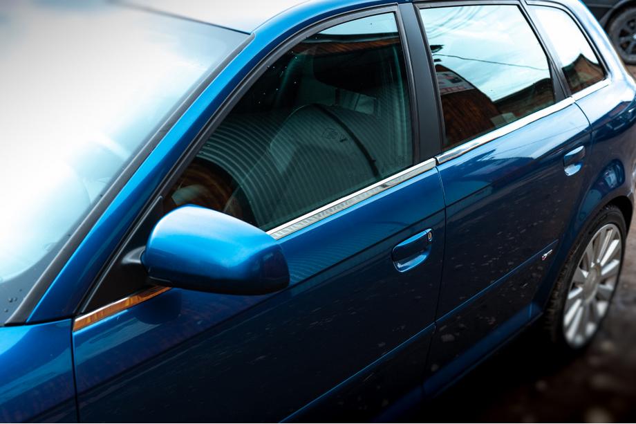 Audi A3 2003-2012 Lower Window Trim Stainless Steel Image