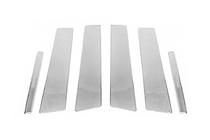 Chevrolet Cruze 2009–2015 Stainless Steel Pillar Covers (6 pcs) photo 2