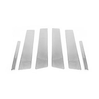 Stainless Steel Pillar Covers (6 pcs) Chevrolet Cruze 2009–2015 photo 2