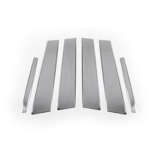 Stainless Steel Door Pillar Trim (6 pcs) Fiat Tipo 2016- photo 2