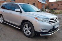 Toyota Highlander 2008-2013 Front Bull Bar ST008 (2010-2013, Stainless Steel) photo 5