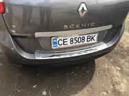Renault Scenic/Grand 2009-2016 Rear Bumper Protector Carmos (Grand, Stainless Steel) photo 2