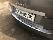 Renault Scenic/Grand 2009-2016 Rear Bumper Protector Carmos (Grand, Stainless Steel) photo 5