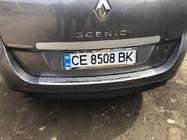 Renault Scenic/Grand 2009-2016 Rear Bumper Protector Carmos (Grand, Stainless Steel) photo 7