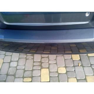 Rear bumper protector with lip Plastic photo 3