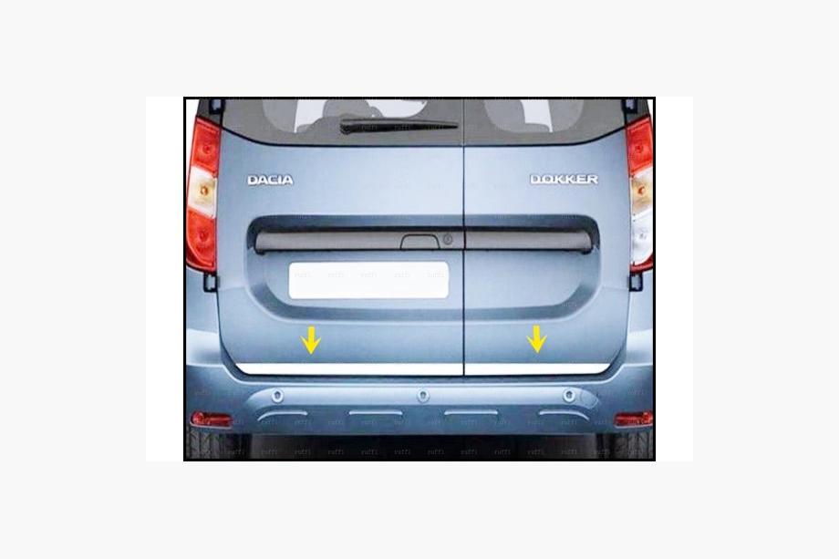 Renault Dokker 2013-2022 Trunk trim stainless steel Image