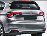 Fiat Tipo 2016- Trunk trim stainless steel HB, Carmos - Turkish Steel photo 2