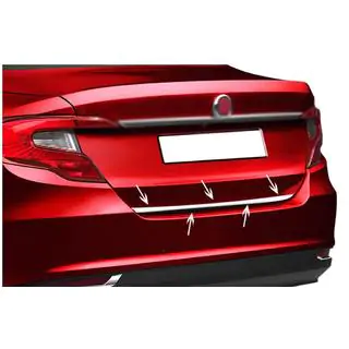Trunk trim stainless steel