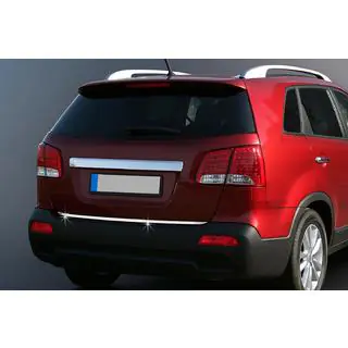 Trunk trim stainless steel (2009-2013)