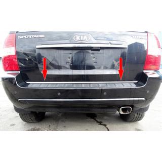Trunk trim stainless steel Kia Sportage 2004-2010 photo 1