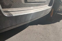 Opel Zafira B 2005–2011 Trunk trim stainless steel photo 1