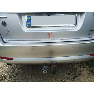 Trunk trim stainless steel Skoda Octavia II A5 2010-2013 photo 2
