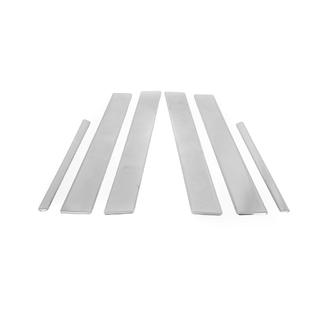 Chrome Door Pillar Covers (6 pcs, Stainless Steel) photo 2