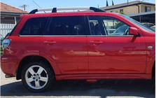 Mitsubishi Outlander 2001-2006 Window Lower Trim Stainless Steel (6 pcs) photo 6