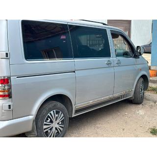 Window lower trim (6 pcs, stainless steel) Volkswagen T5 2010-2015 photo 4